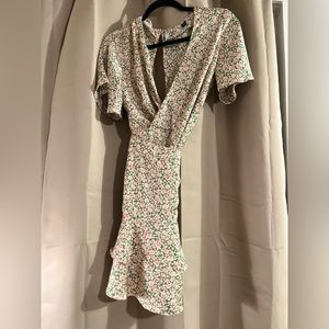 Romper With Skirt Wrap in Front